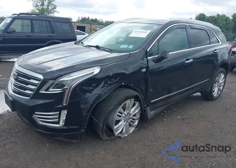 2017 Cadillac Xt5 Premium Luxury z USA, uszkodzony, nr VIN 1GYKNERS8HZ166599